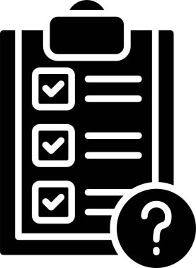 işaretleme vektör illüstrasyonunu kontrol et