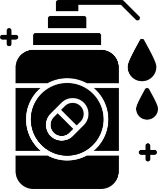 Losyon, Vektör Simgesi Her Kullanım İçin