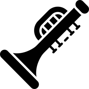 Trompet, Vektör Simgesi Her Kullanım İçin