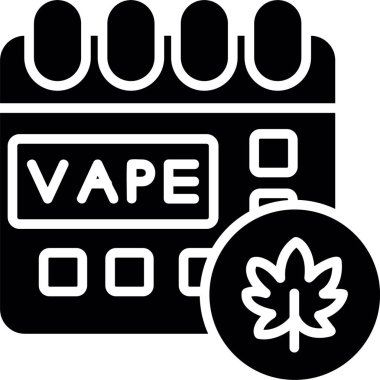 Vape, Vektör Simgesi Her Kullanım İçin