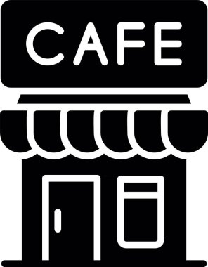 Kafe, Vektör Simgesi Her Kullanım İçin