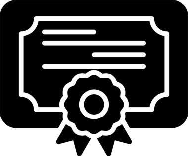 Diploma, Vektör Simgesi Her Kullanım İçin