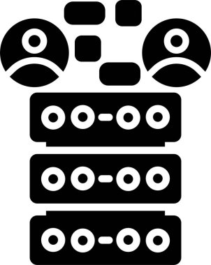 seo modern simgesinin vektör illüstrasyonu