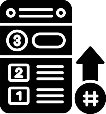 seo modern simgesinin vektör illüstrasyonu