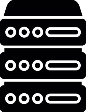 Her Kullanım için Sunucu, Vektör Simgesi