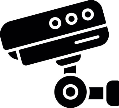 Gözetim Kamerası, Vektör Simgesi Her Kullanım İçin