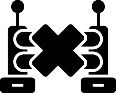 Barikat, Vektör Simgesi Her Kullanım İçin