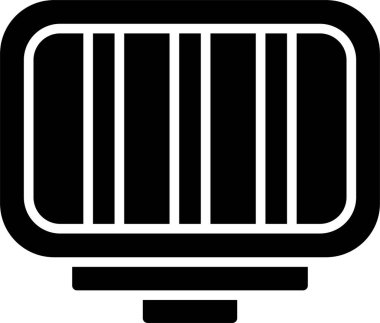 Bariyer, Vektör Simgesi Her Kullanım İçin