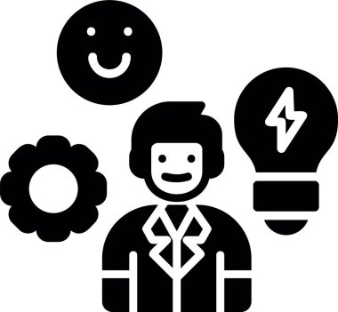 Yetenek, Vektör Simgesi Her Kullanım İçin