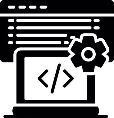 Web Geliştirme, Herhangi Bir Kullanım İçin Vektör Simgesi