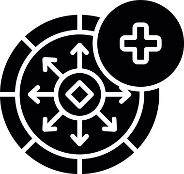 ok simgesi vektör illüstrasyonu