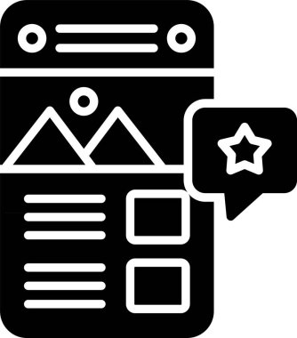 Konuş. Web simgesi basit tasarım