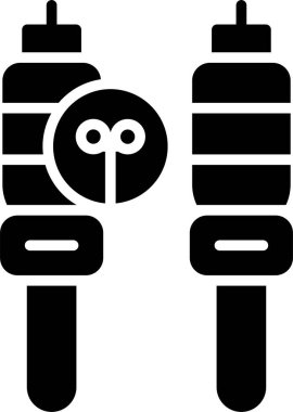 Eş eksenli, Vektör Simgesi Her Kullanım İçin