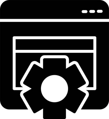 Taslak biçiminde tarayıcı bilgisayar internet simgesi