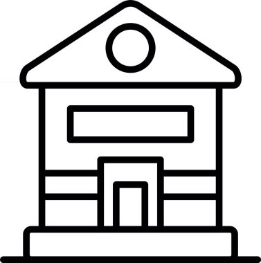 Kabin, Vektör Simgesi Her Kullanım İçin