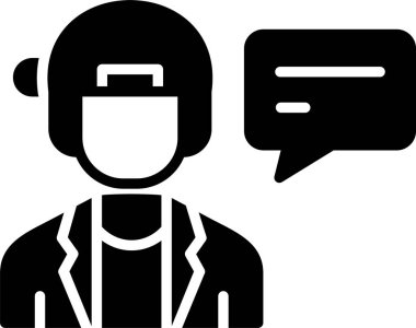 Konuşma, Vektör Simgesi Her Kullanım İçin