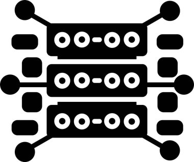 Her Kullanım için Büyük Veri, Vektör Simgesi