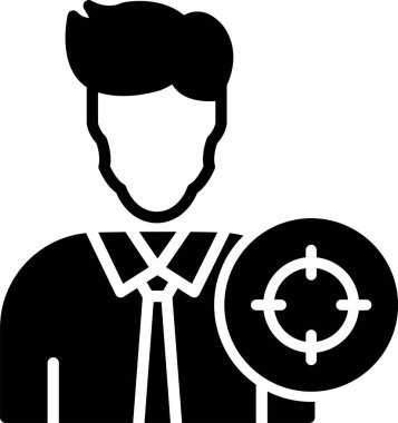 İş dünyasının lider simgesi - yönetim kategorisi