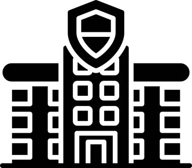 Bulding, Vektör Simgesi Her Kullanım İçin