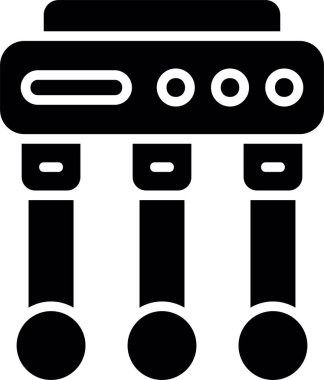 Merkez, Vektör Simgesi Her Kullanım İçin