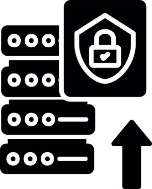 Veri Koruması, Vektör Simgesi Her Kullanım İçin