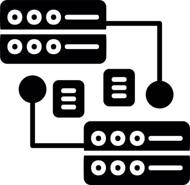 Veri Paylaşımı, Vektör Simgesi Her Kullanım İçin