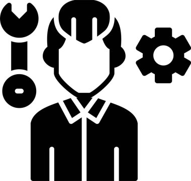 Yönetici, Vektör Simgesi Her Kullanım İçin