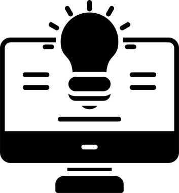 ampul fikri yenilik simgesi