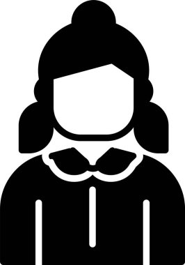 Maske vektör illüstrasyonlu kadın doktor