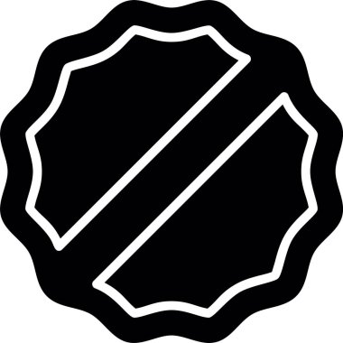 Hiçbir Kullanım İçin Otopark Yok, Vektör Simgesi