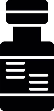 Her Kullanım İçin Ovalanan Alkol, Vektör Simgesi