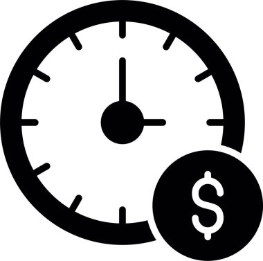 Saat, Vektör Simgesi Her Kullanım İçin