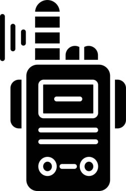 Telsiz, Vektör Simgesi Her Kullanım İçin