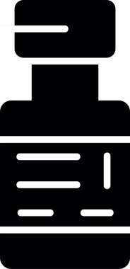 Her Kullanım İçin Ovalanan Alkol, Vektör Simgesi