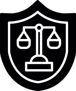 Kalkan, Vektör Simgesi Her Kullanım İçin