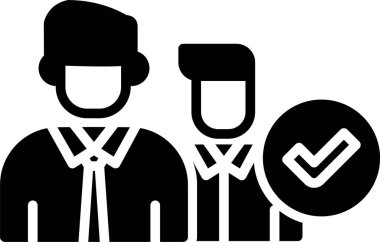 vektör, logotype olarak Avatar man simgesi