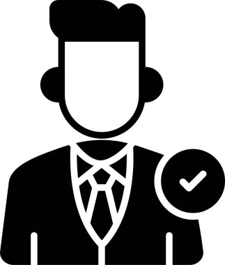 her Kullanım için çalışan, Vektör Simgesi