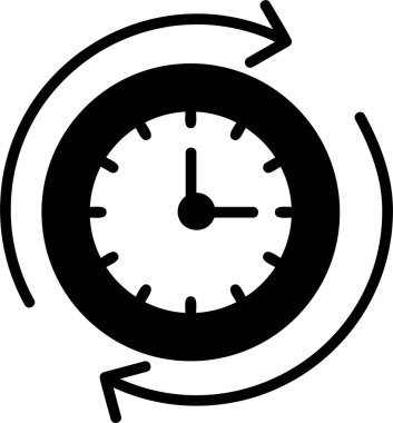 Gelecek, Vektör Simgesi Her Kullanım İçin