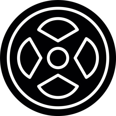Nükleer, Vektör Simgesi Her Kullanım İçin