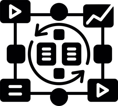 Veri Çeşitliliği, Her Kullanım için Vektör Simgesi