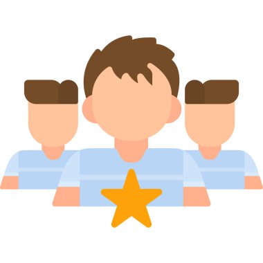 Takım lideri vektör simgesi