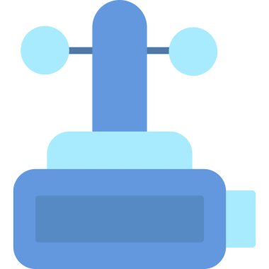 Modern b 'nin vektör illüstrasyonu simge zilinden yoksun