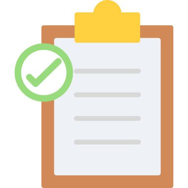 Simgeyi kontrol et. düz dizayn