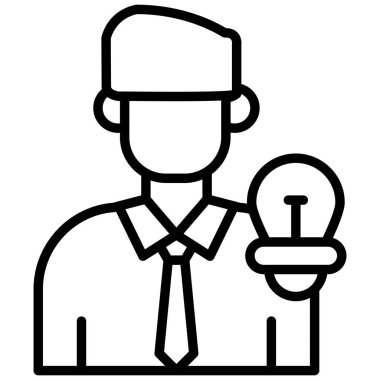 iş fikri adamı simgesi