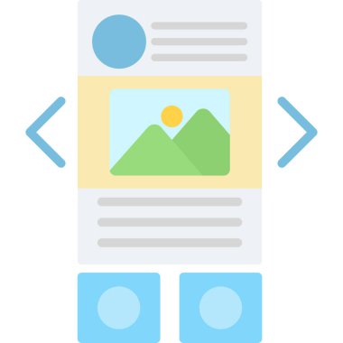 Grafik & raporu için İş Yönetimi Düz simgesi
