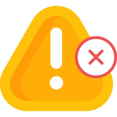 Düz biçimli hata uyarı simgesi