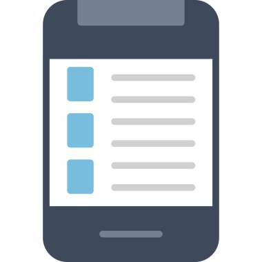 cep telefonu vektör simgesi