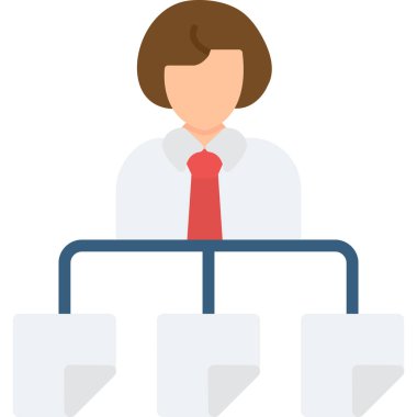 Görev Vektörü İllüstrasyonu, Basit Simge