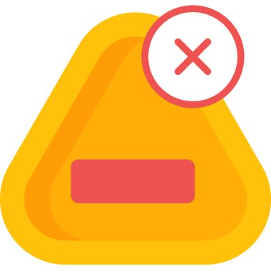 Ünlem işareti simgesi. vektör illüstrasyonu