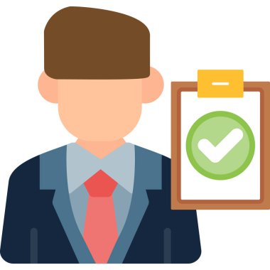 Düz vektör simge kontrol